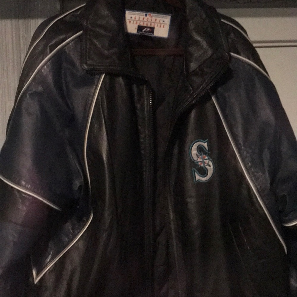 Seattle Mariners Leather Jacket